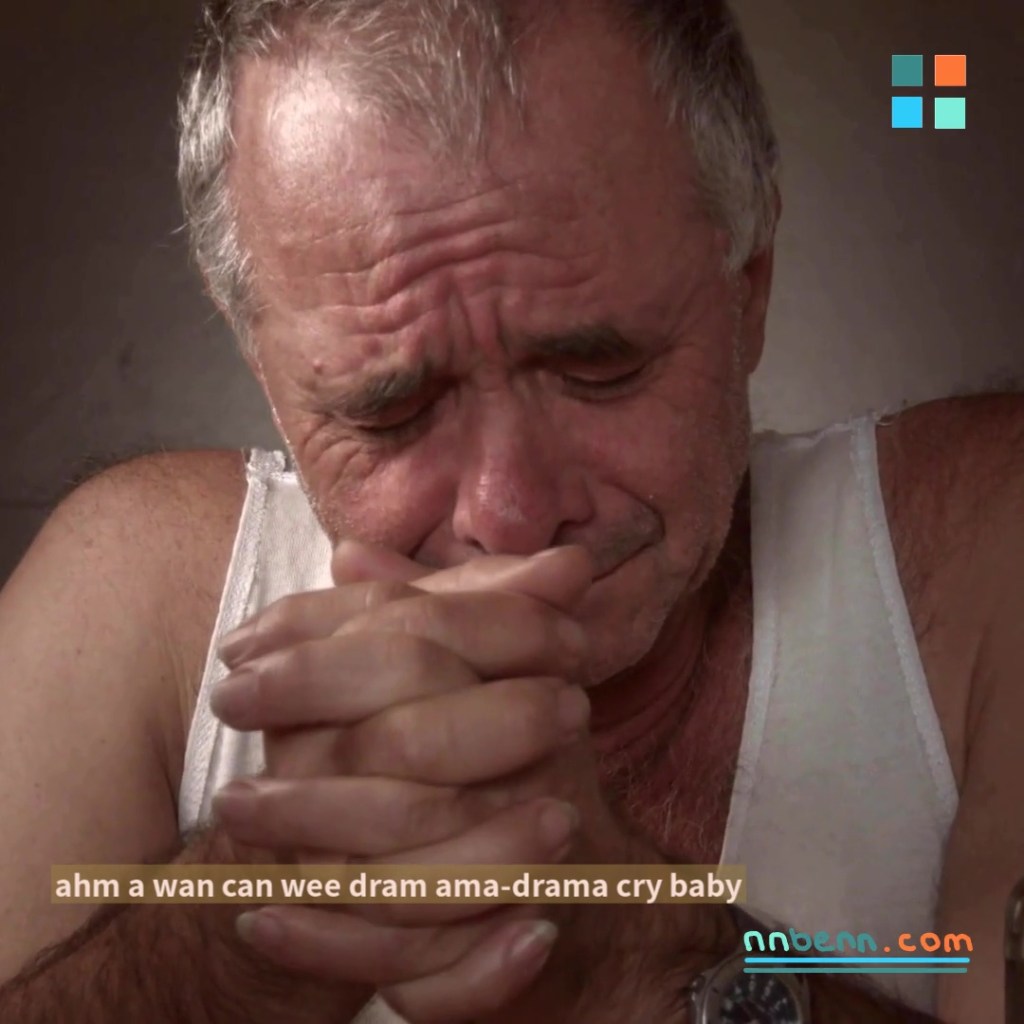 ahm a wan can wee dram ama-drama cry&nbsp;baby