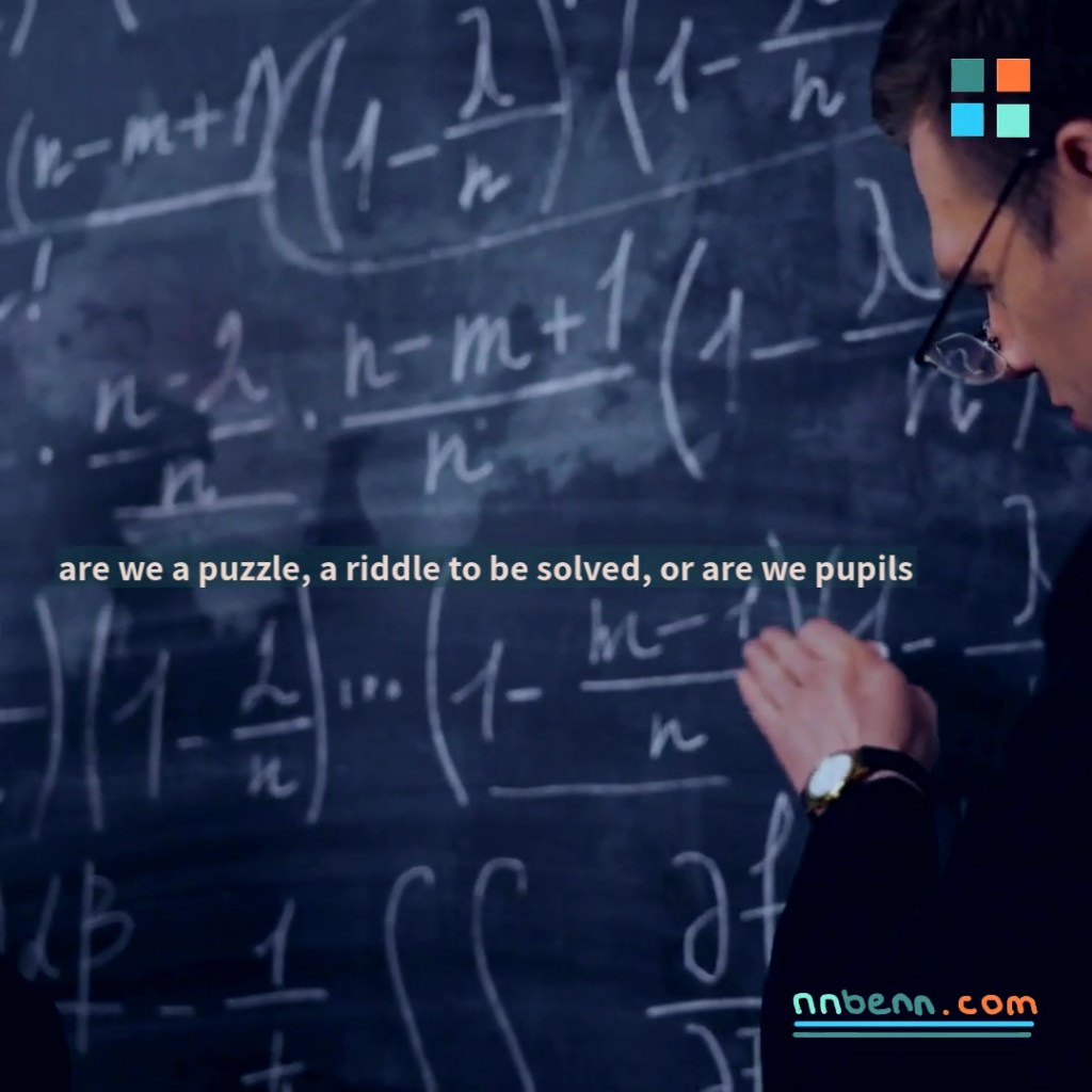 are we a puzzle, a riddle to be solved, or are we pupils / flawed and inconsistent and driven by unchosen passions, / forced to plump for either irony or idiocy since the dawn of the h&nbsp;bomb?