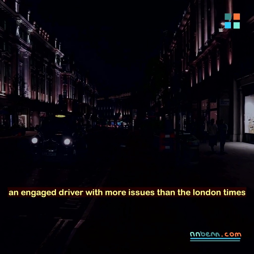 an engaged driver with more issues than the london&nbsp;times